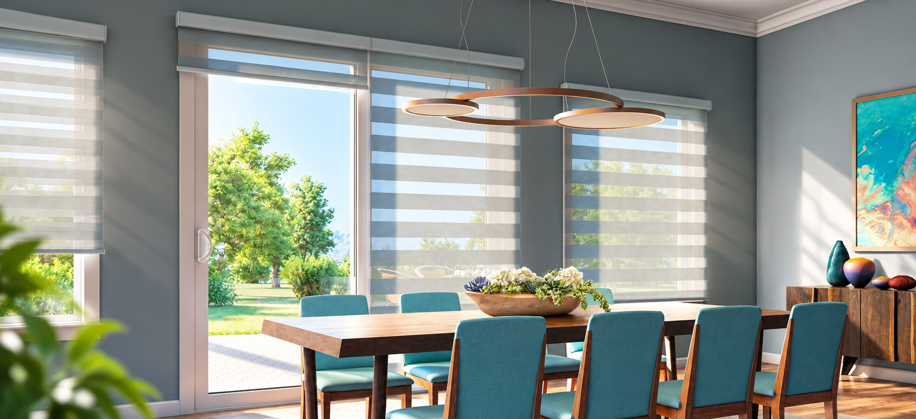 Rèm Combi ZENDECOR – Giải Pháp Rèm Hiện Đại, Linh Hoạt Cho Không Gian Cao Cấp