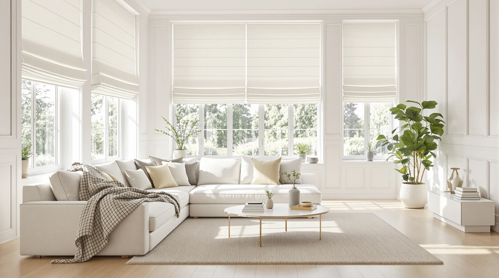 Roman window blinds 2 - Zendecor advisory articles