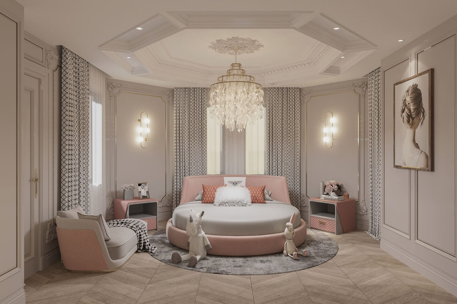 10 Stunning Neoclassical Curtain Designs for Premium Villas and Townhouses