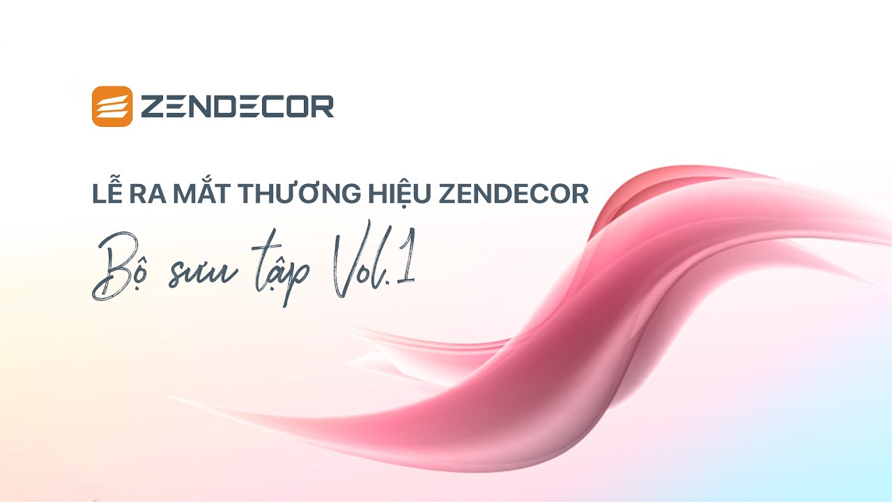 ZENDECOR Brand Launch: A Strategic Milestone & the Vol.01 Collection - The New Standard for Interiors in 2026