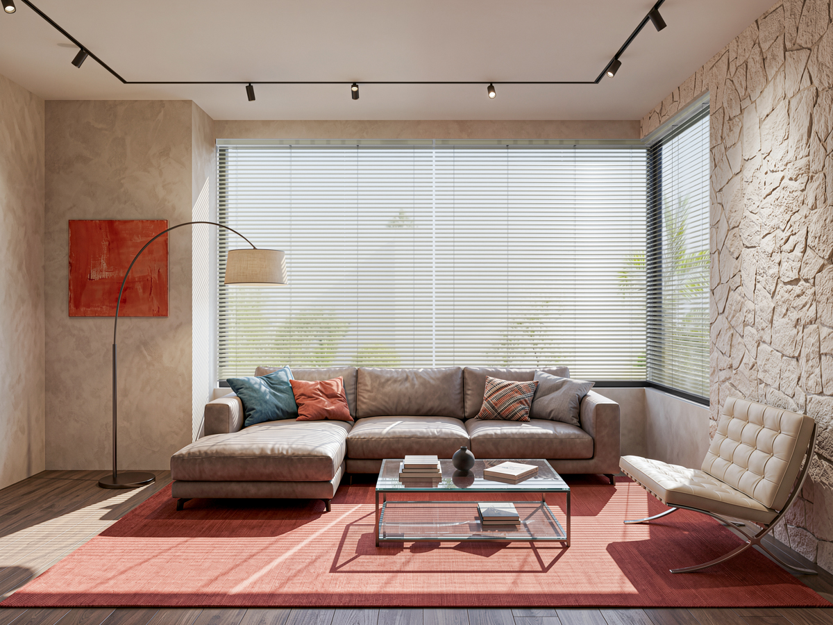 Living room curtain