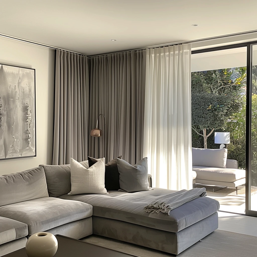 Double-layer curtain