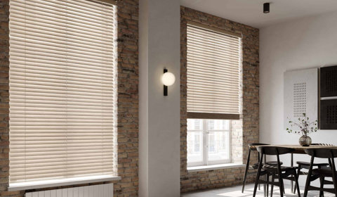 Faux Wood Venetian Blinds