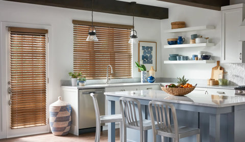 Faux Wood Venetian Blinds