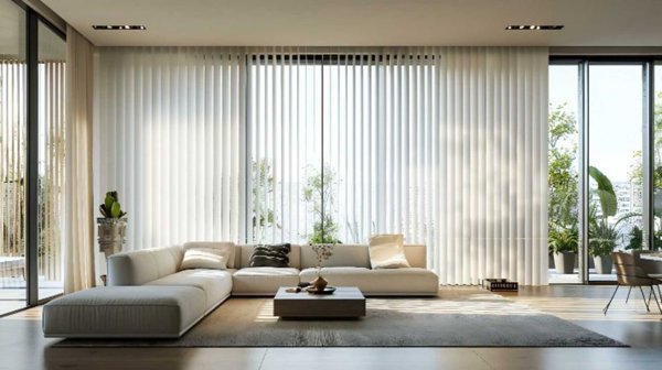 Mành Đứng Văn Phòng: Giải Pháp Che Nắng Kinh Điển Cho Không Gian Hiện Đại