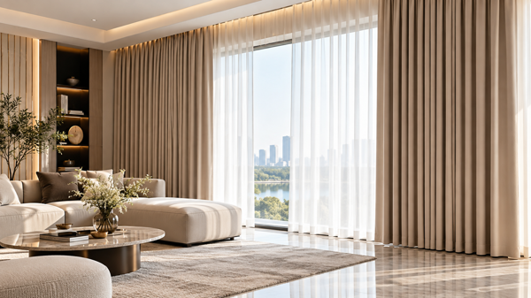 10 Mẫu Rèm Vải Cao Cấp Sang Trọng Giúp Phòng Khách Đẹp Hơn | ZENDECOR